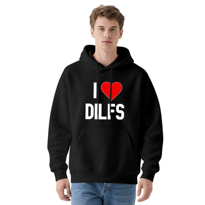 Trendy Simple Letter Print Graphic Hoodie, Unisex Comfort Daily Sweatshirt