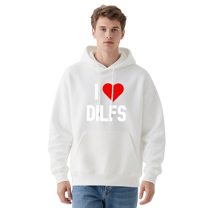 Trendy Simple Letter Print Graphic Hoodie, Unisex Comfort Daily Sweatshirt