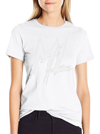 ML Black Graphic Tee - Trendy Streetwear