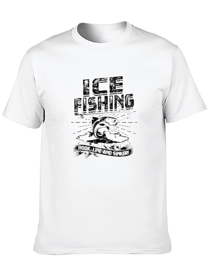 Ice Fishing Graphic Tee - Hook Line & Sinker!