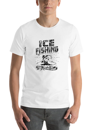 Ice Fishing Graphic Tee - Hook Line & Sinker!