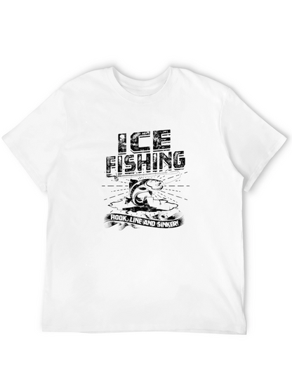 Ice Fishing Graphic Tee - Hook Line & Sinker!