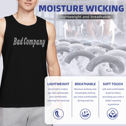 Vintage Script Bad Company Rock Band Men¡¯s Tank