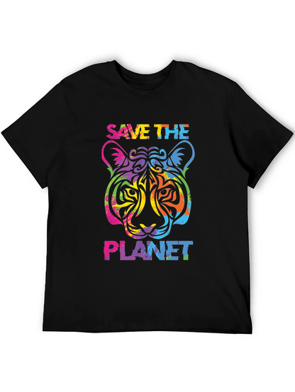Save the Planet Tiger Graphic Tee