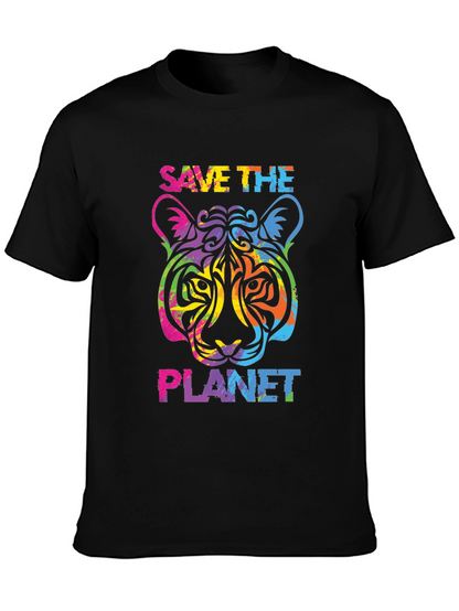 Save the Planet Tiger Graphic Tee