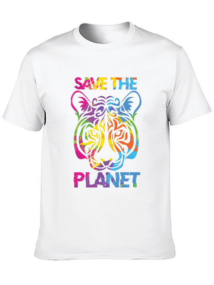 Save the Planet Tiger Graphic Tee