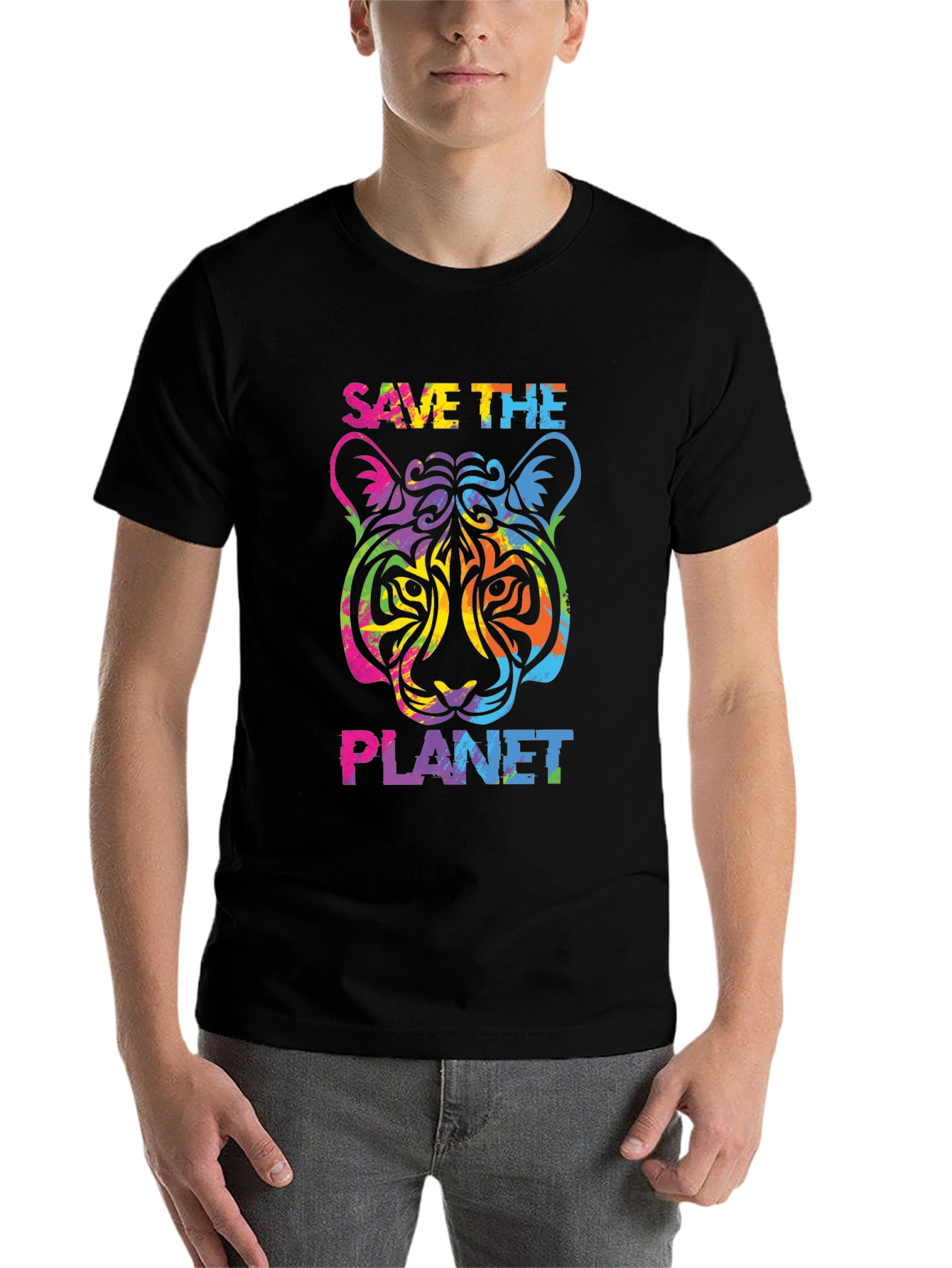 Save the Planet Tiger Graphic Tee