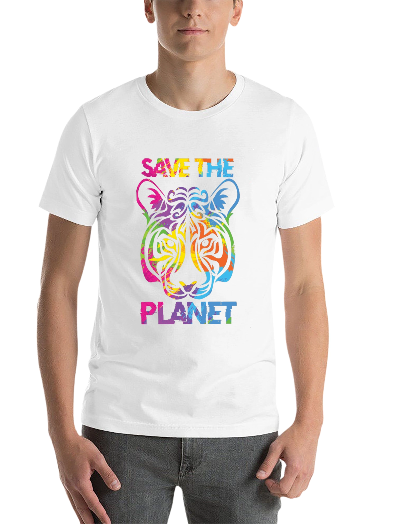 Save the Planet Tiger Graphic Tee