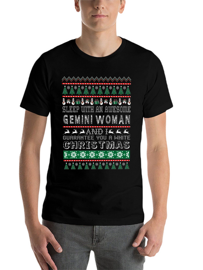 Gemini Woman Ugly Christmas Sweater T-Shirt