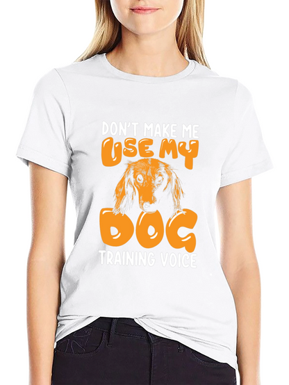 Dog Training Voice Graphic Tee