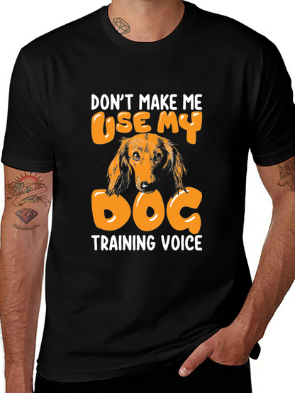 Dog Training Voice Graphic Tee
