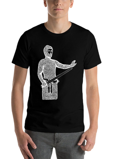 Medieval Knight T-Shirt - Black