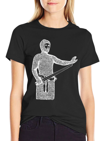 Medieval Knight T-Shirt - Black