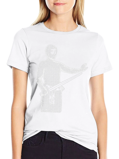 Medieval Knight T-Shirt - Black
