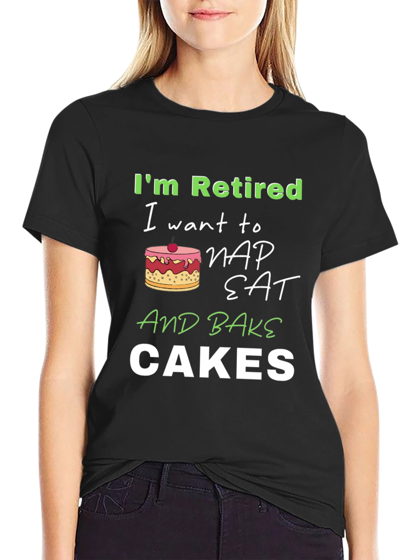 Retired Baker Humor T-Shirt