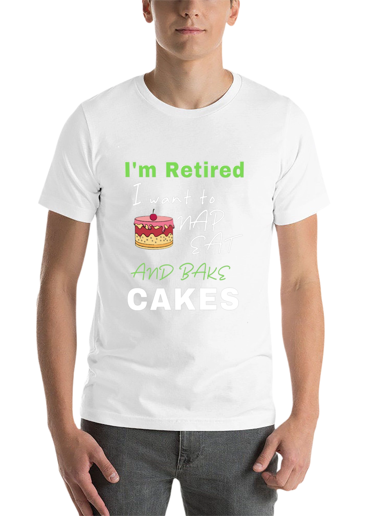Retired Baker Humor T-Shirt