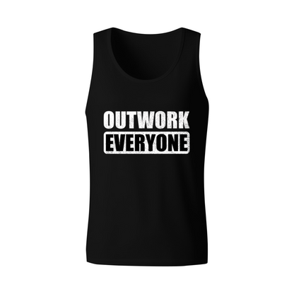 Outwork Everyone Motivational Workout Gym Tank Top