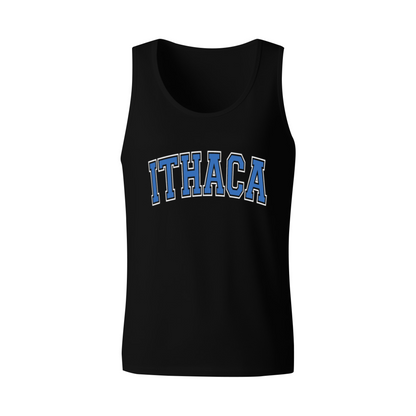 Retro Varsity ITHACA College Pride Sleeveless Tee