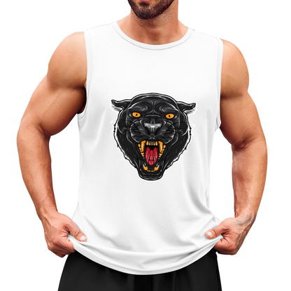 Ferocious Black Panther Wild Animal Graphic Tank