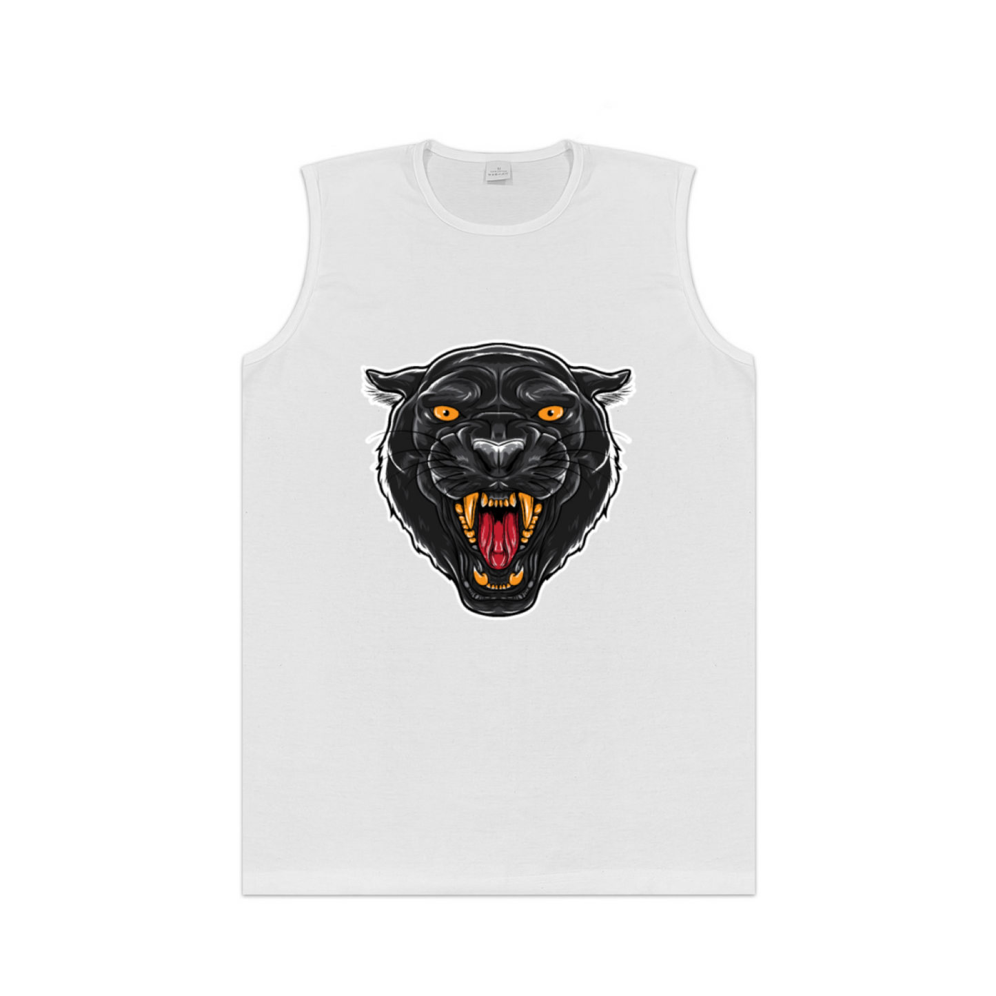 Ferocious Black Panther Wild Animal Graphic Tank