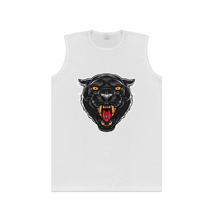 Ferocious Black Panther Wild Animal Graphic Tank