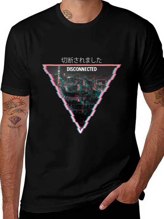 Disconnected Cityscape Graphic Tee