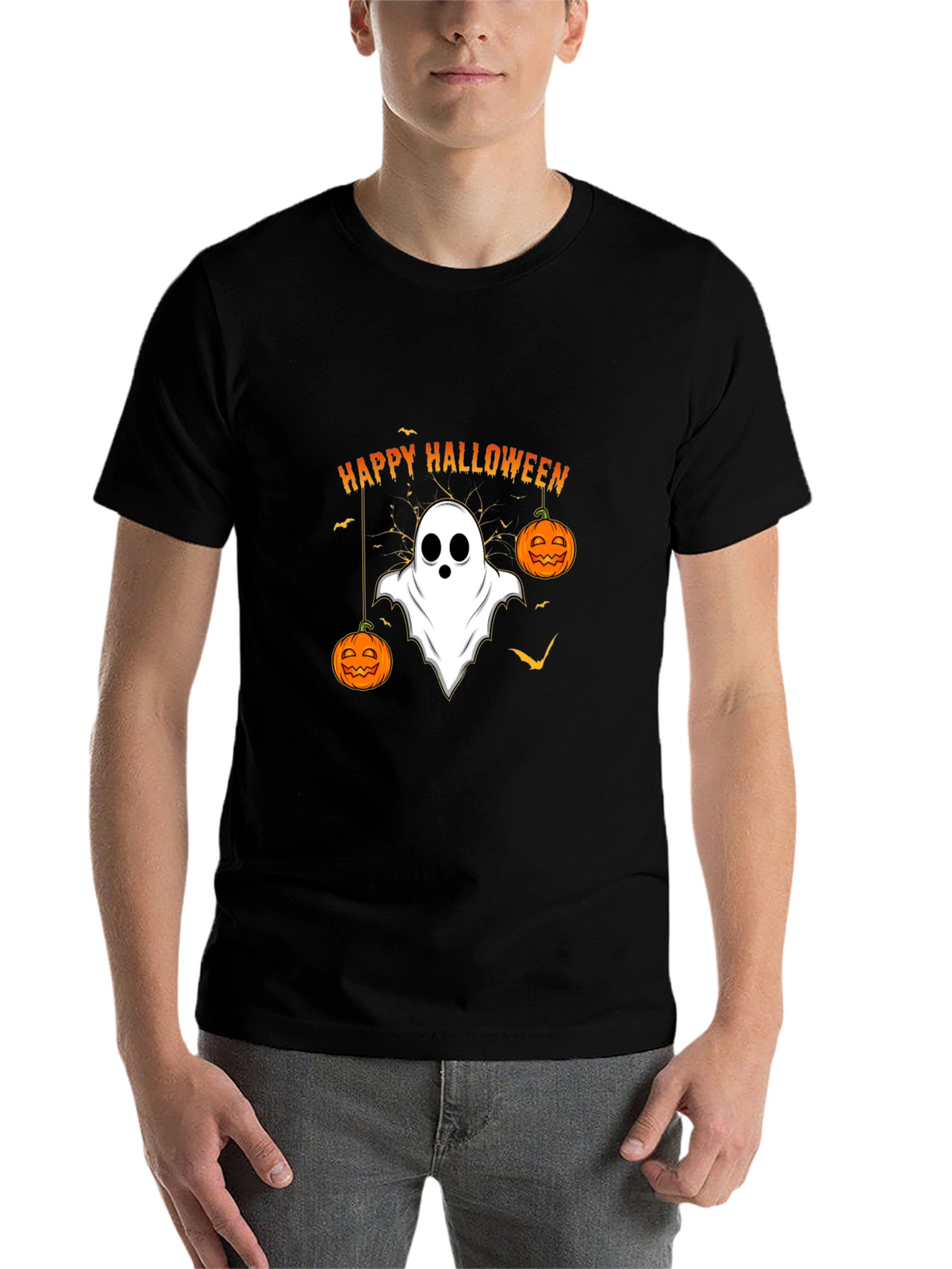 Happy Halloween Ghost T-Shirt