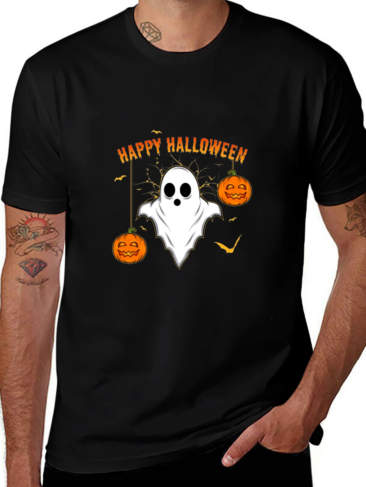 Happy Halloween Ghost T-Shirt