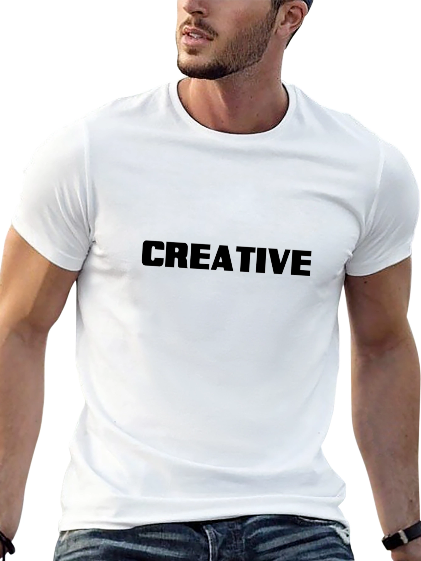 Creative Black T-Shirt