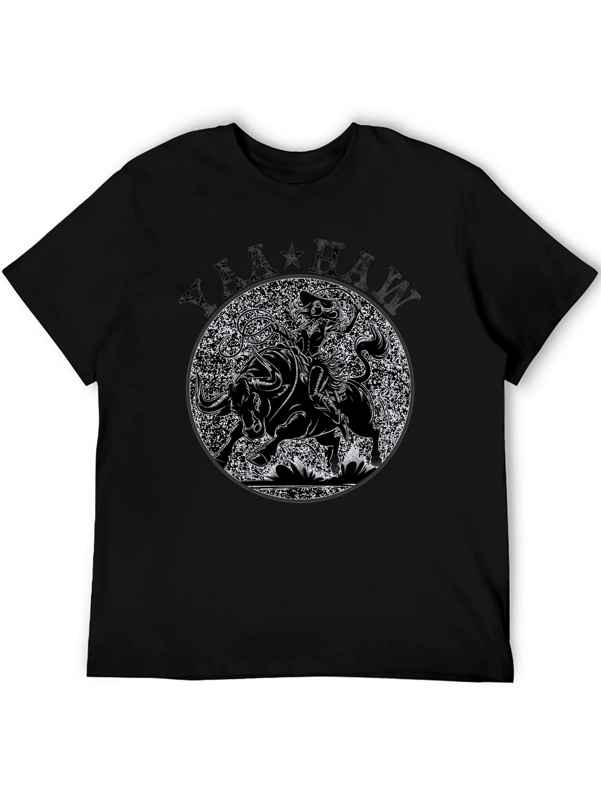 Yaa-Haw Bull Rider Graphic Tee