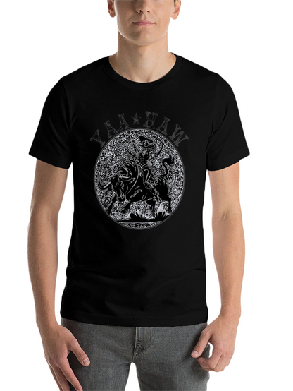 Yaa-Haw Bull Rider Graphic Tee