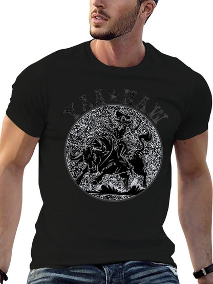 Yaa-Haw Bull Rider Graphic Tee