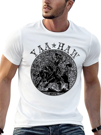 Yaa-Haw Bull Rider Graphic Tee