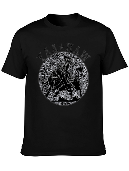 Yaa-Haw Bull Rider Graphic Tee
