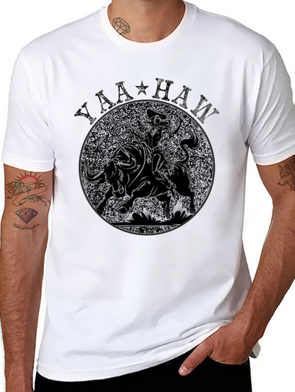 Yaa-Haw Bull Rider Graphic Tee