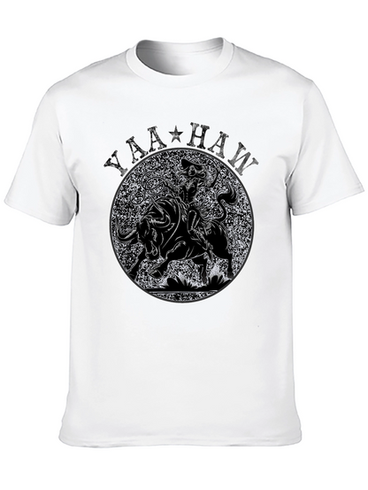 Yaa-Haw Bull Rider Graphic Tee