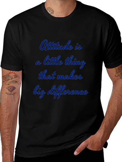 Attitude T-Shirt - Inspiring Quote Tee