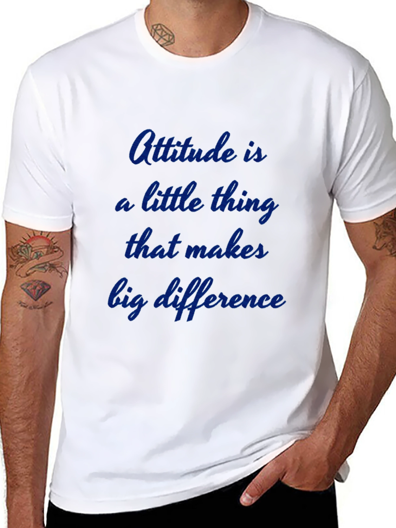 Attitude T-Shirt - Inspiring Quote Tee