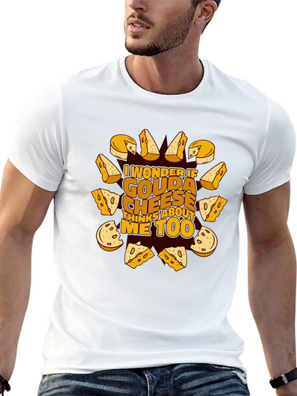 Gouda Cheese Lover T-Shirt Funny Foodie Tee