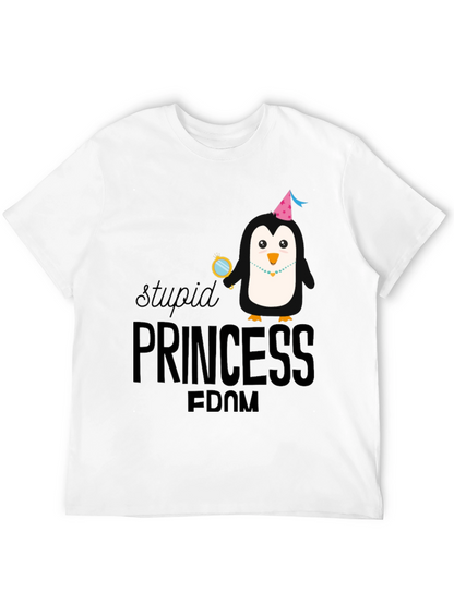Stupid Princess Penguin Tee - Unisex