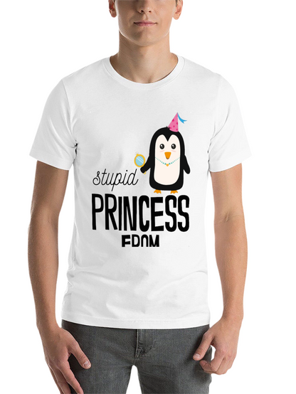 Stupid Princess Penguin Tee - Unisex