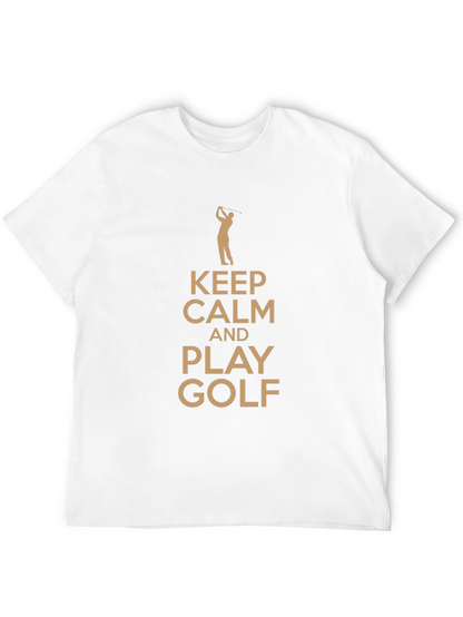 Keep Calm Play Golf T-Shirt - Golfer Tee