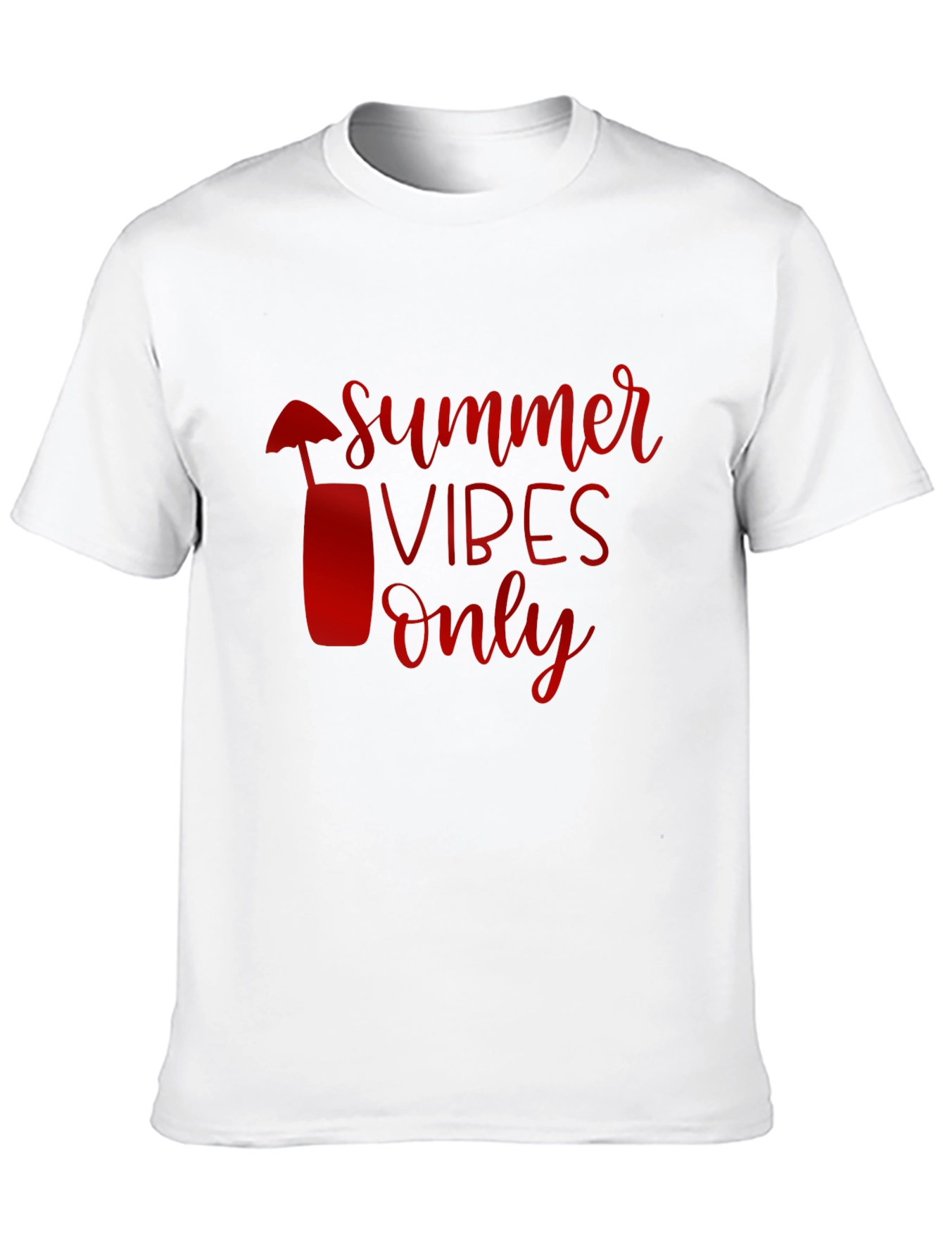 Summer Vibes Only Black Tee