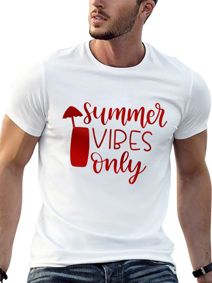 Summer Vibes Only Black Tee