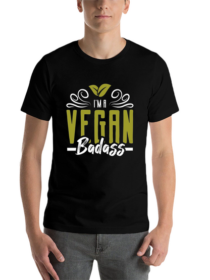 Vegan Badass T-Shirt - Stylish Vegan Pride Tee