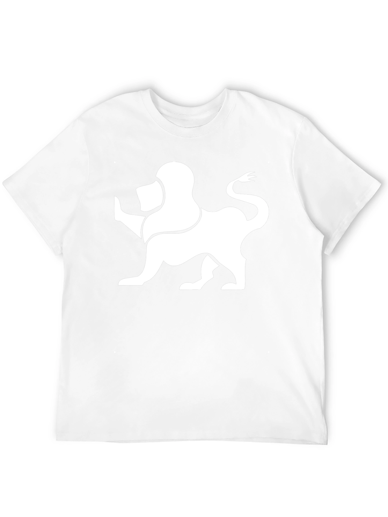 Lion Graphic Tee - Modern Black T-Shirt
