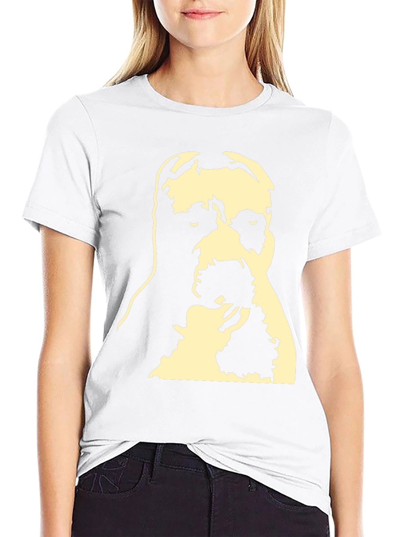 Cool Dog Graphic Tee - Black