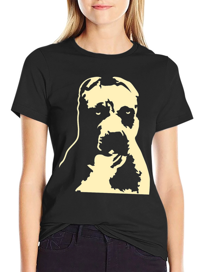 Cool Dog Graphic Tee - Black