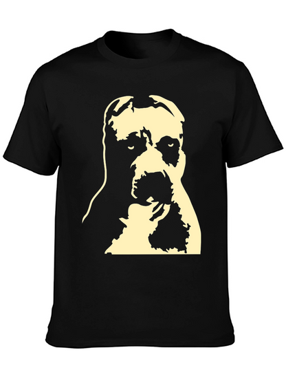 Cool Dog Graphic Tee - Black
