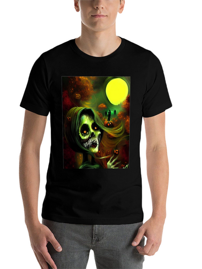 Halloween Zombie Woman Graphic Tee